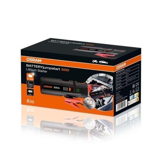 OSRAM BATTERYjumpstart 500 Starthilfe Powerbank 12V
