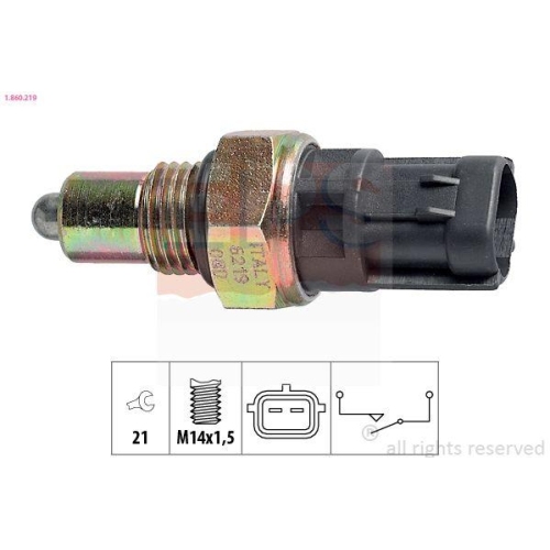 EPS Schalter, R&uuml;ckfahrleuchte Made in Italy - OE Equivalent