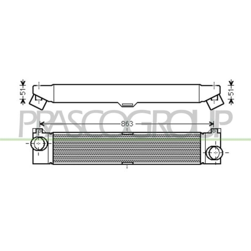 PRASCO Ladeluftk&uuml;hler PrascoSelection CI954N001