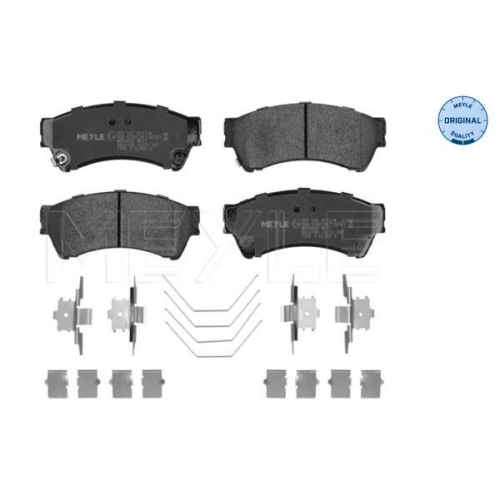 MEYLE Bremsbelagsatz, Scheibenbremse MEYLE-ORIGINAL: True to OE. 025 245 8217/W