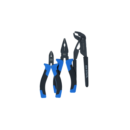 Mini-Zangensatz, 3-teilig SW Stahl 40300L