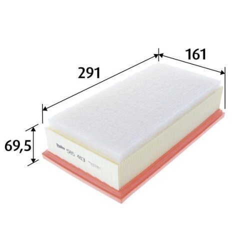 VALEO Luftfilter 585483