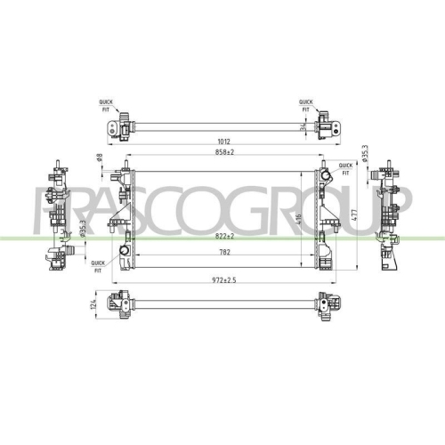 PRASCO K&uuml;hler, Motork&uuml;hlung PrascoSelection CI954R001