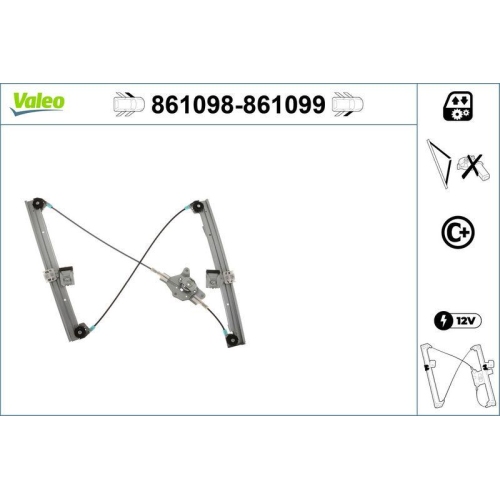 VALEO Fensterheber 861098
