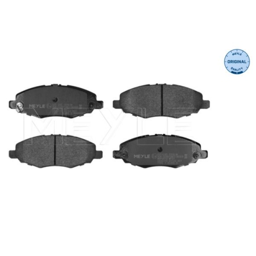 MEYLE Bremsbelagsatz, Scheibenbremse MEYLE-ORIGINAL: True to OE. 025 245 2316/W