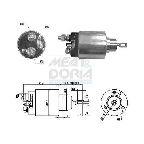 MEAT & DORIA Magnetschalter, Starter 46130