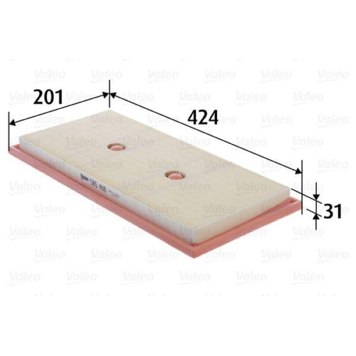 VALEO Luftfilter 585488