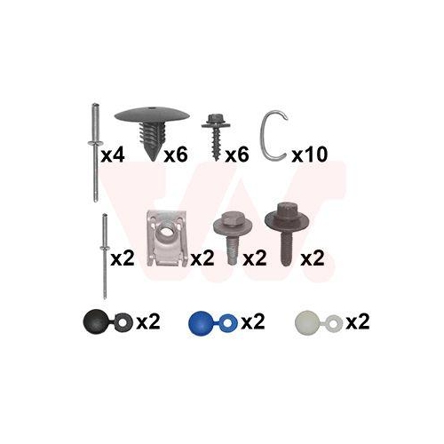 VAN WEZEL Montagesatz, Sto&szlig;f&auml;nger 4380794