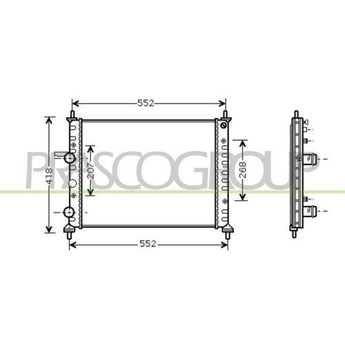 PRASCO K&uuml;hler, Motork&uuml;hlung PrascoSelection FT137R011
