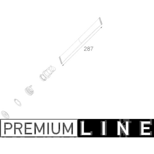 MAHLE Trockner, Klimaanlage BEHR *** PREMIUM LINE *** AD 1 000P