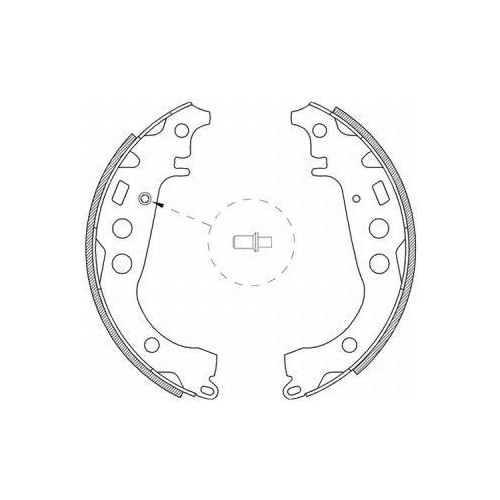 ABE Bremsbackensatz C02059ABE