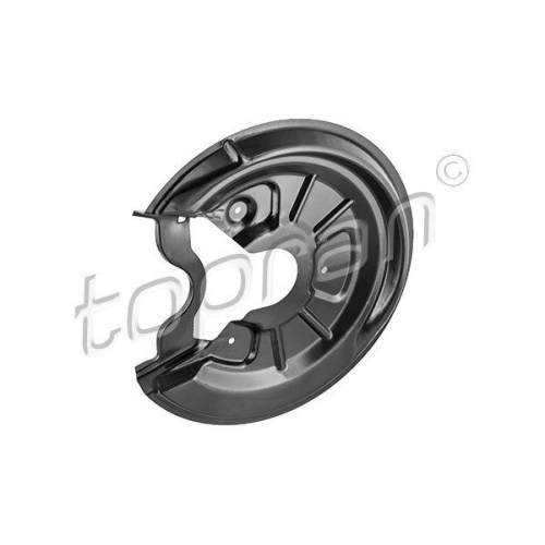 TOPRAN Spritzblech, Bremsscheibe 116 067
