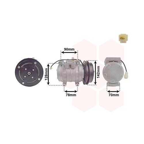 VAN WEZEL Kompressor, Klimaanlage 7400K029