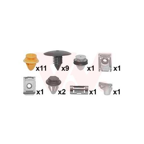 VAN WEZEL Montagesatz, Kotfl&uuml;gel 4386796