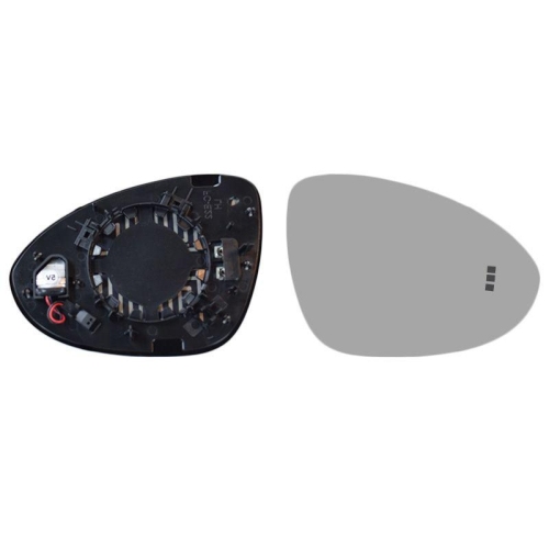 VAN WEZEL Spiegelglas, Au&szlig;enspiegel * HAGUS * 7415836