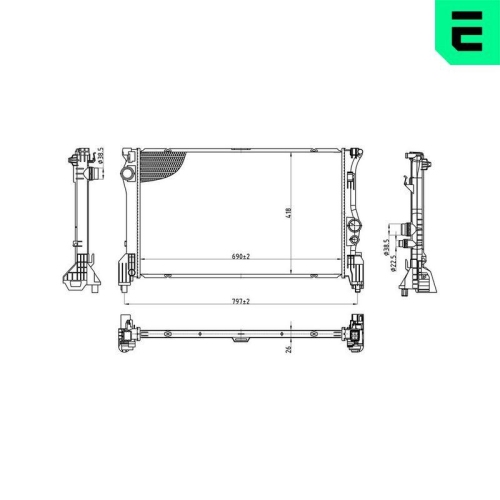 ERA K&uuml;hler, Motork&uuml;hlung 673350