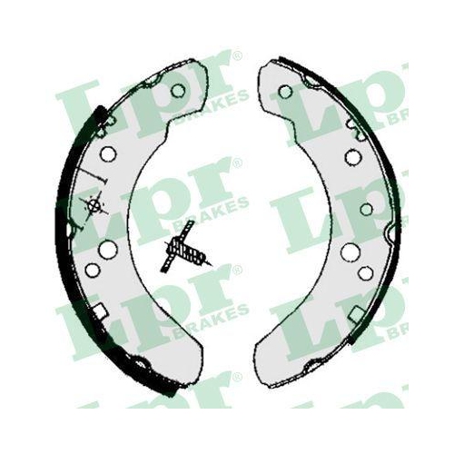 LPR Bremsbackensatz 05070