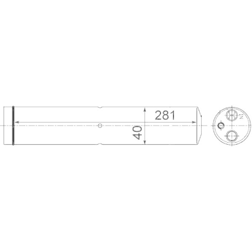 MAHLE Trockner, Klimaanlage BEHR AD 102 000S