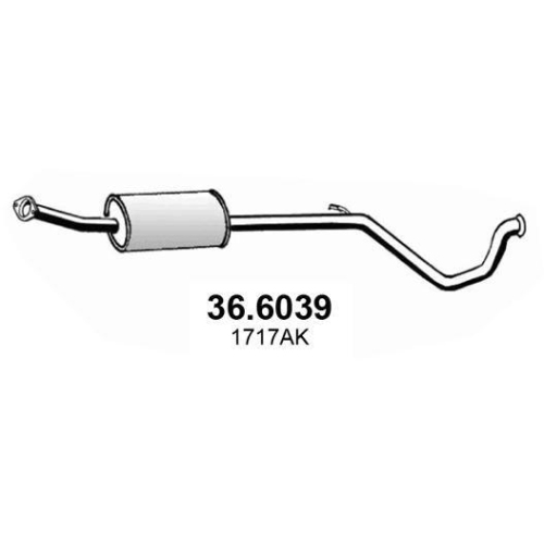 ASSO Mittelschalld&auml;mpfer 36.6039