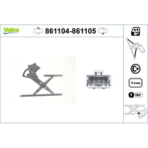VALEO Fensterheber 861105