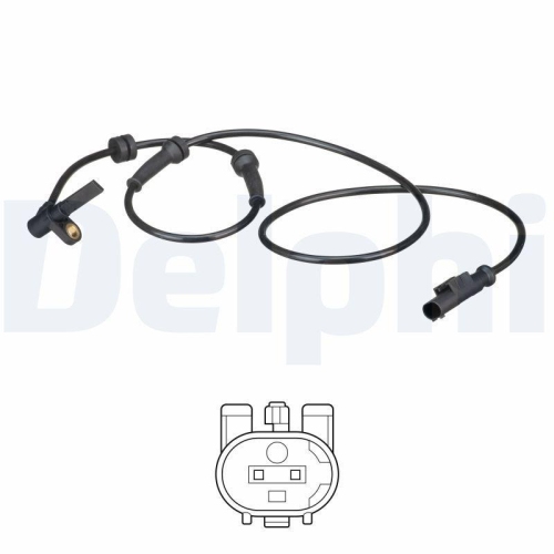 DELPHI Sensor, Raddrehzahl SS20578