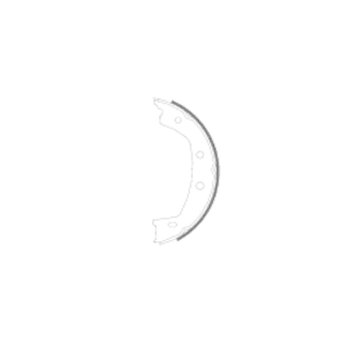 TEXTAR Bremsbackensatz, Feststellbremse 91067800