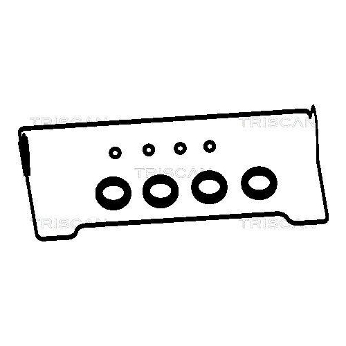 TRISCAN Dichtungssatz, Zylinderkopfhaube 515-7597