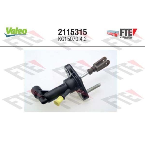 VALEO Geberzylinder, Kupplung FTE CLUTCH ACTUATION 2115315