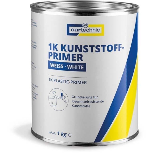 1K Kunststoff-Primer - 1 kg - weiss Cartechnic