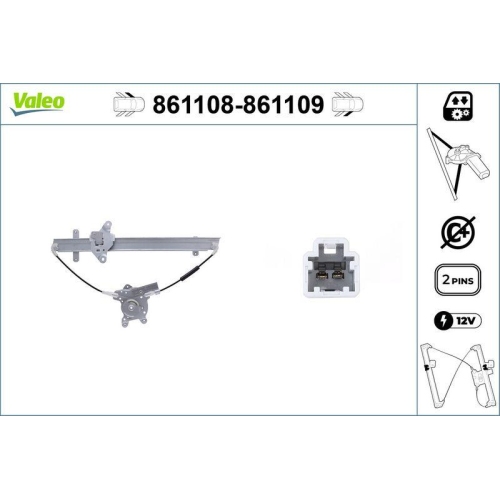 VALEO Fensterheber 861108