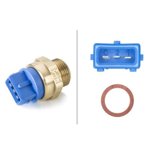 HELLA Temperaturschalter, K&uuml;hlerl&uuml;fter 6ZT 007 836-051