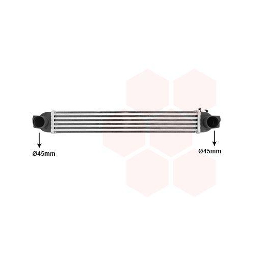 VAN WEZEL Ladeluftk&uuml;hler 17004388