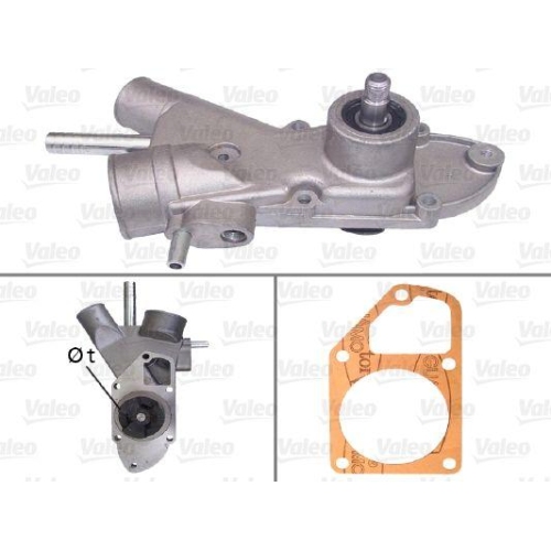 VALEO Wasserpumpe, Motork&uuml;hlung 506230