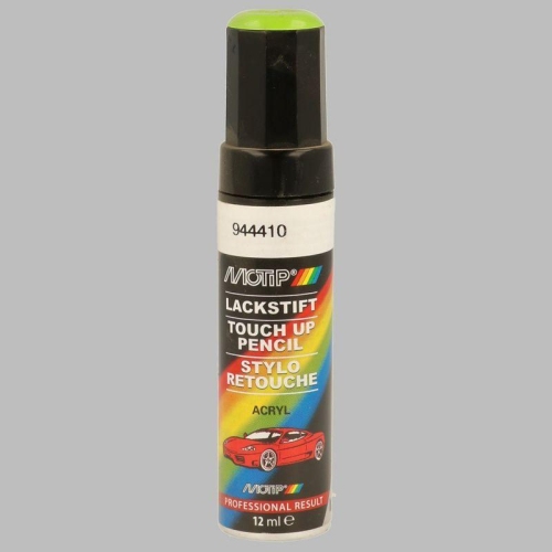 Lackstift Autolackreparatur Autofarbe Kompakt gr&uuml;n gl&auml;nzend 12 ml MOTIP 944410