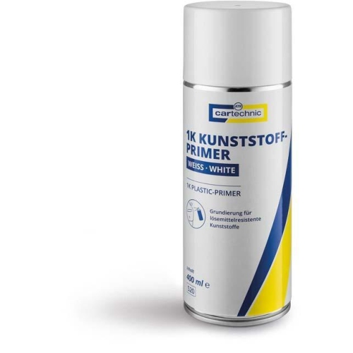 1K Kunststoff-Primer Spraydose weiss 400ml Cartechnic
