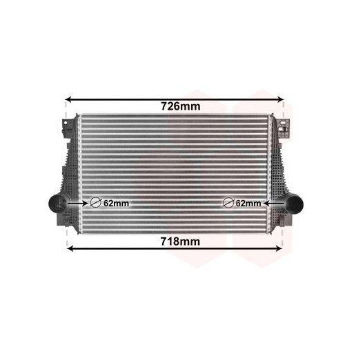VAN WEZEL Ladeluftk&uuml;hler 58004371