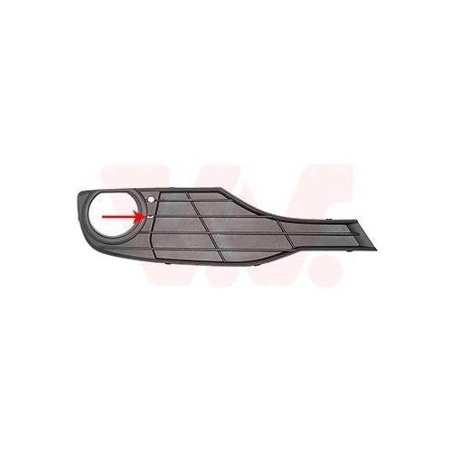 VAN WEZEL L&uuml;ftungsgitter, Sto&szlig;f&auml;nger ** Equipart ** 0670594