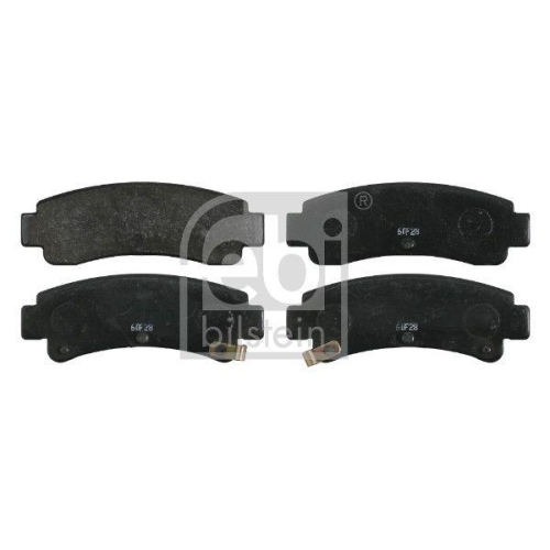 FEBI BILSTEIN Bremsbelagsatz, Scheibenbremse 16270