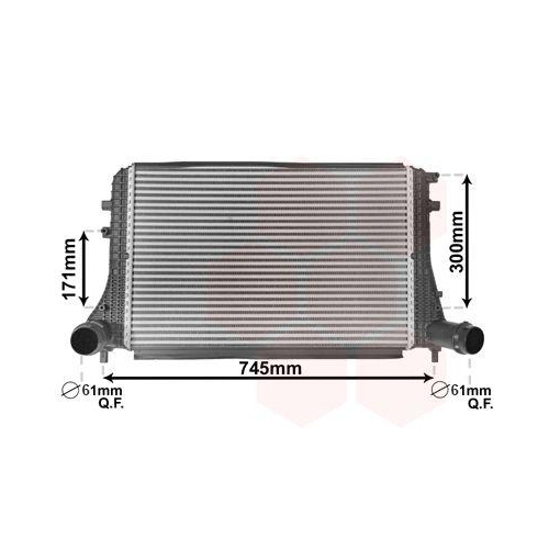 VAN WEZEL Ladeluftk&uuml;hler 58004377