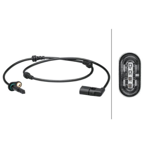 HELLA Sensor, Raddrehzahl 6PU 012 679-411