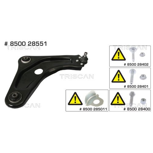 TRISCAN Lenker, Radaufh&auml;ngung 8500 28551