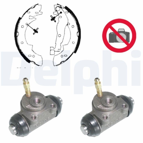 DELPHI Bremsbackensatz KP875