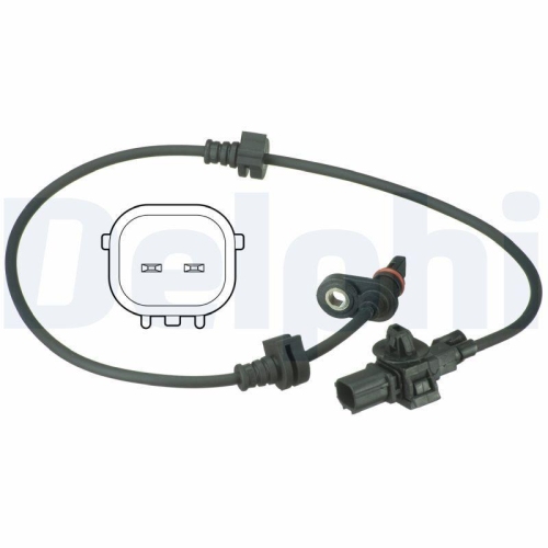 DELPHI Sensor, Raddrehzahl SS20582