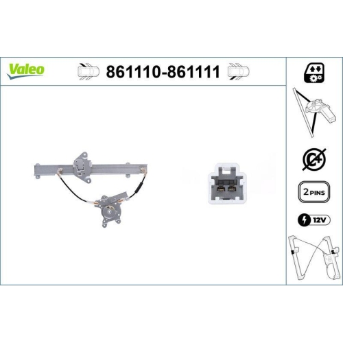 VALEO Fensterheber 861111