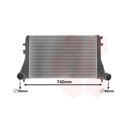 VAN WEZEL Ladeluftk&uuml;hler 58014701
