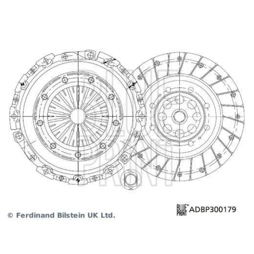 BLUE PRINT Kupplungssatz ADBP300179
