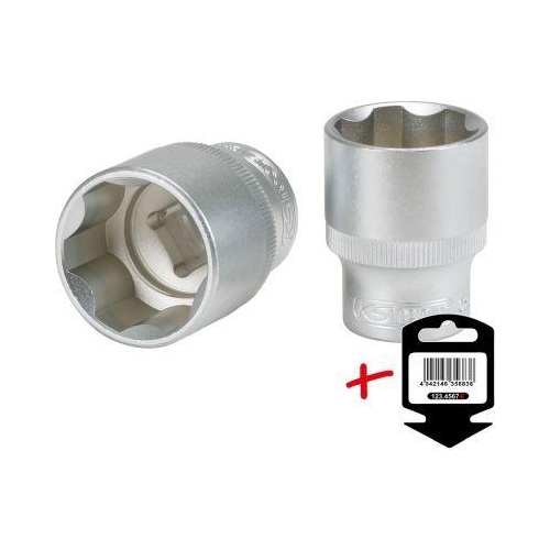 1/2 Zoll Stecknuss, 23mm auf H&auml;nger KS TOOLS 911.1223-E