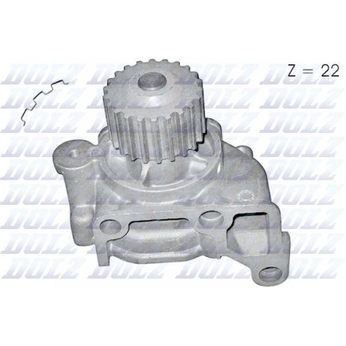 DOLZ Wasserpumpe, Motork&uuml;hlung