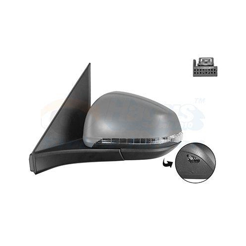 VAN WEZEL Au&szlig;enspiegel * HAGUS * 5717817