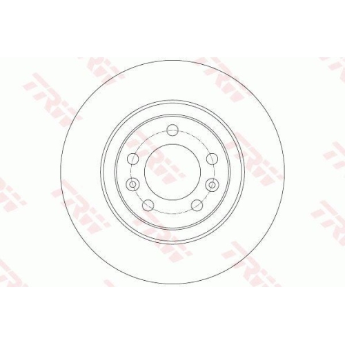 TRW Bremsscheibe DF6134
